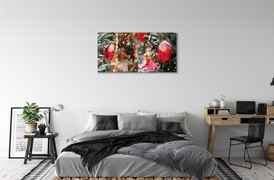 Foto quadro su tela Snow Christmas Tree Baules