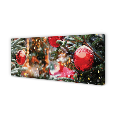 Foto quadro su tela Snow Christmas Tree Baules