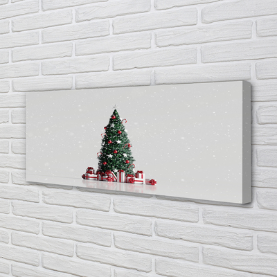 Stampa quadro su tela Decorazioni per regali degli alberi di Natale