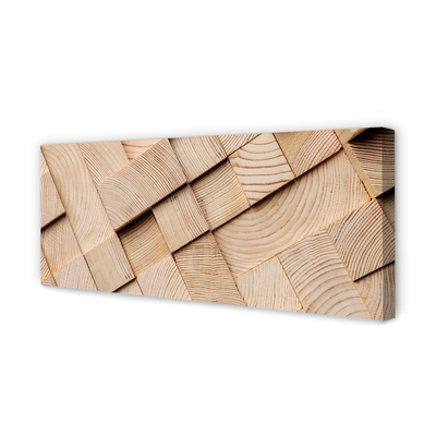 Quadro su tela Composizione del barattolo di legno