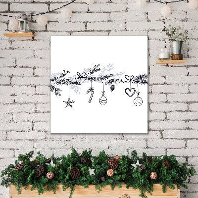 Quadro stampa su tela Decorazioni natalizie Decorazioni invernali