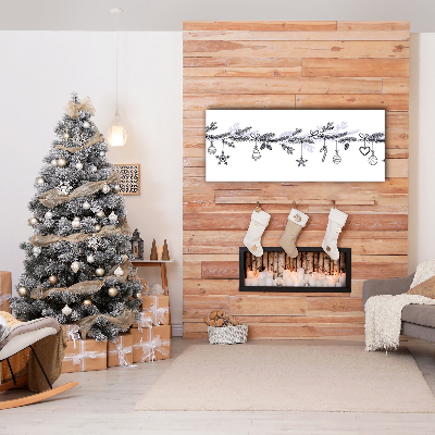 Quadro stampa su tela Decorazioni natalizie Decorazioni invernali