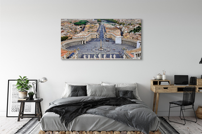 Foto quadro su tela Roma Vaticano Place Panorama