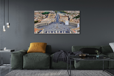 Foto quadro su tela Roma Vaticano Place Panorama