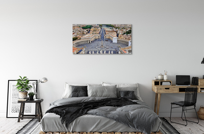 Foto quadro su tela Roma Vaticano Place Panorama