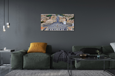 Foto quadro su tela Roma Vaticano Place Panorama