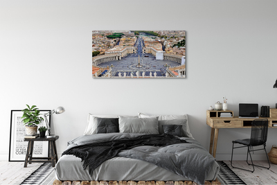 Foto quadro su tela Roma Vaticano Place Panorama