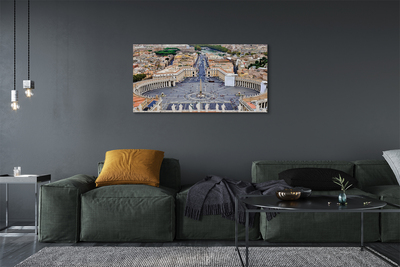 Foto quadro su tela Roma Vaticano Place Panorama