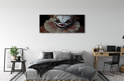 Foto quadro su tela Clown terribile