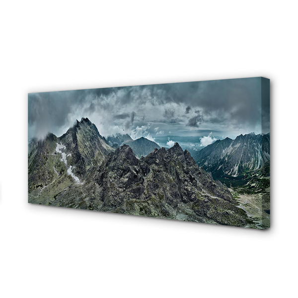 Quadro su tela Montagne Rocce