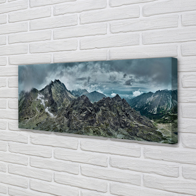 Quadro su tela Montagne Rocce