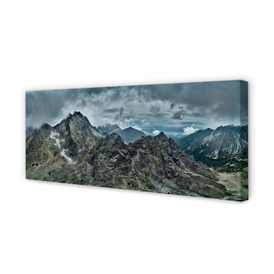 Quadro su tela Montagne Rocce