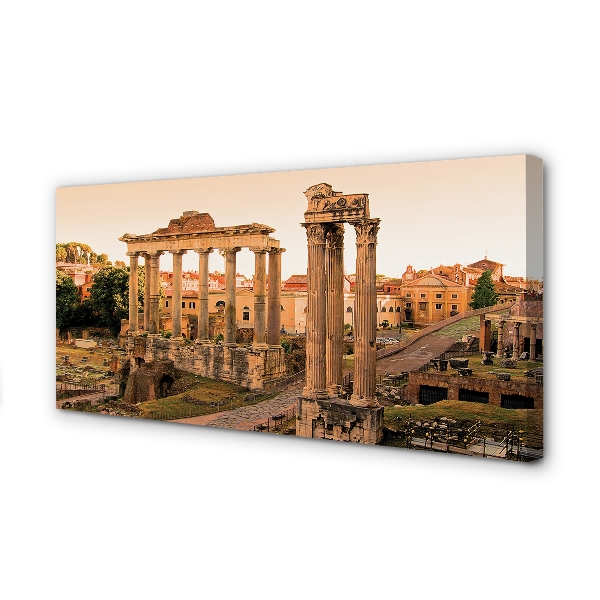 Quadro su tela Roma Forum Romanum Sunrise