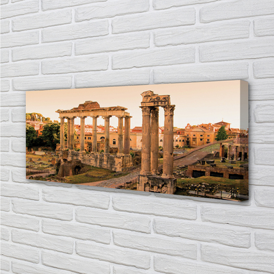 Quadro su tela Roma Forum Romanum Sunrise