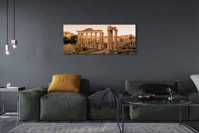 Quadro su tela Roma Forum Romanum Sunrise