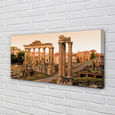 Quadro su tela Roma Forum Romanum Sunrise