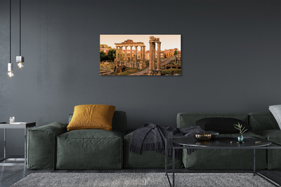 Quadro su tela Roma Forum Romanum Sunrise