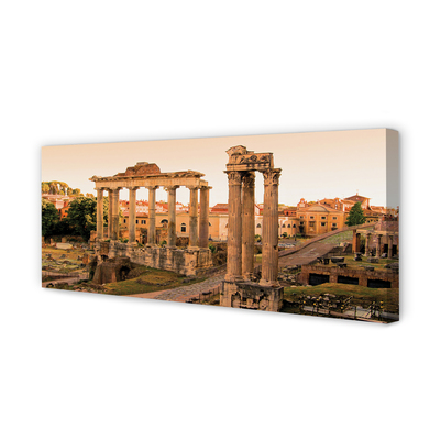 Quadro su tela Roma Forum Romanum Sunrise