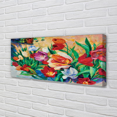 Quadro su tela Fiori