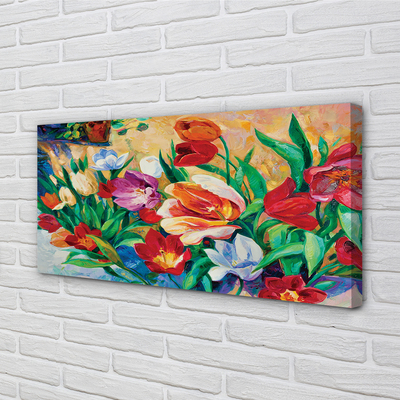 Quadro su tela Fiori