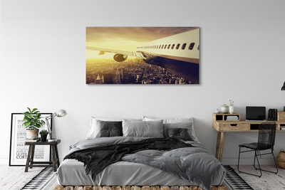 Quadro su tela Aircraft City West