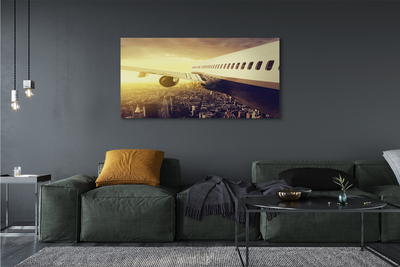 Quadro su tela Aircraft City West