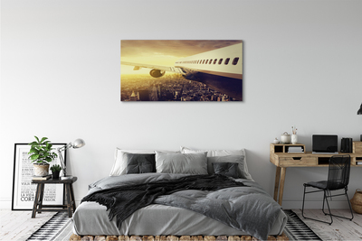 Quadro su tela Aircraft City West