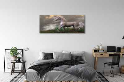 Quadro su tela Nuvole di unicorno