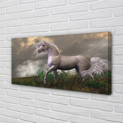 Quadro su tela Nuvole di unicorno