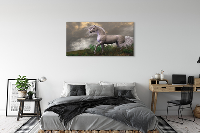 Quadro su tela Nuvole di unicorno