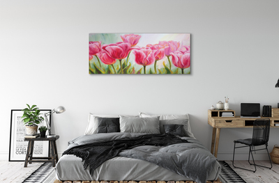 Quadro su tela Immagine dei tulipani