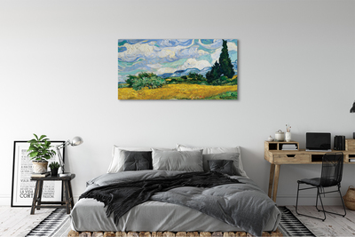 Stampa quadro su tela Art Meadow Cypressy