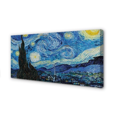 Quadro su tela Arte notturna stataria