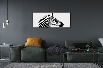 Quadro su tela Illustrazione zebra