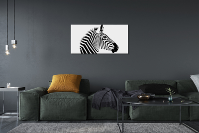 Quadro su tela Illustrazione zebra