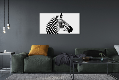 Quadro su tela Illustrazione zebra