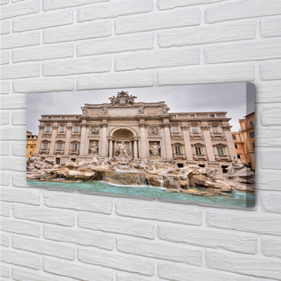 Quadro su tela Fontana di Roma Basilica