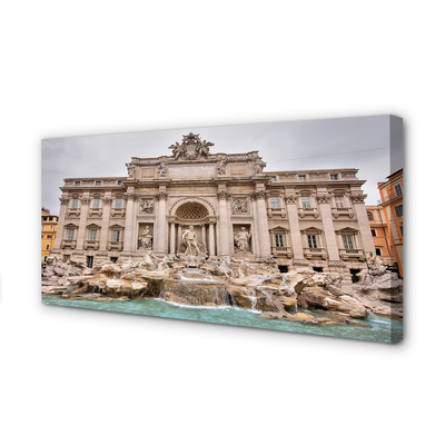 Quadro su tela Fontana di Roma Basilica