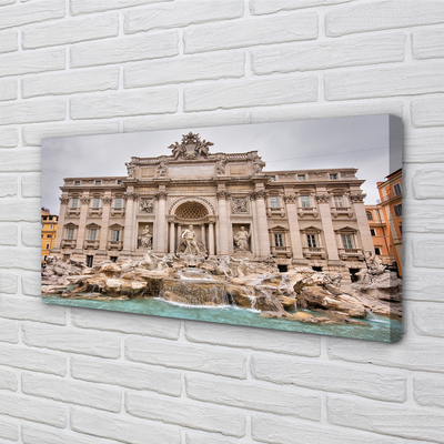 Quadro su tela Fontana di Roma Basilica