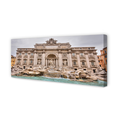 Quadro su tela Fontana di Roma Basilica