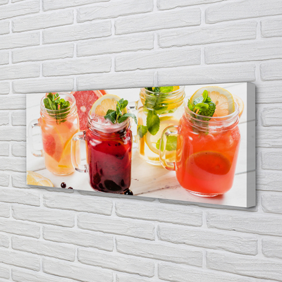 Quadro su tela Cocktail di agrumi