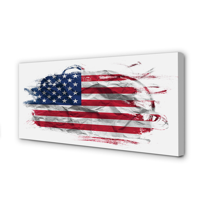 Quadro su tela Flag degli Stati Uniti