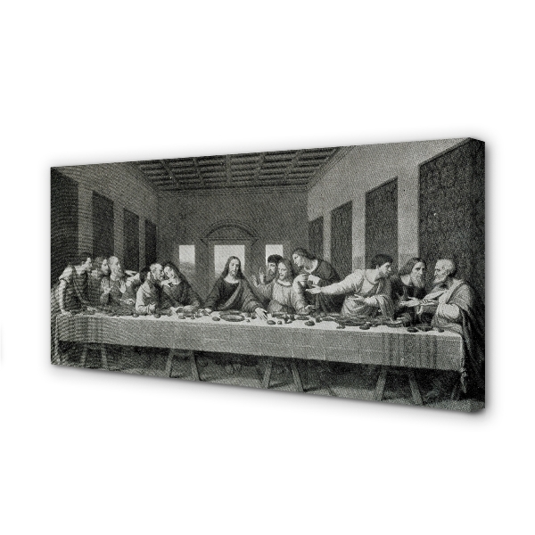 Quadro su tela Ultima cena arte