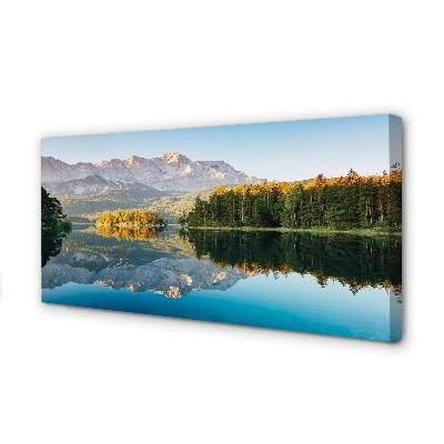 Foto quadro su tela Montagne Germania Lake Las