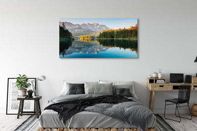 Foto quadro su tela Montagne Germania Lake Las