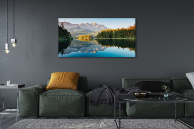 Foto quadro su tela Montagne Germania Lake Las