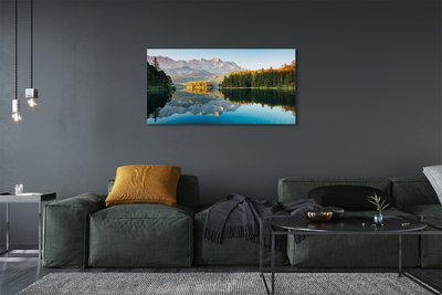 Foto quadro su tela Montagne Germania Lake Las