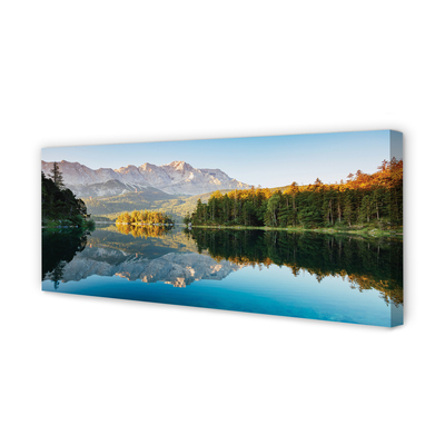 Foto quadro su tela Montagne Germania Lake Las