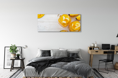 Foto quadro su tela Cocktail di banana mango