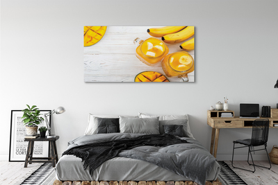 Foto quadro su tela Cocktail di banana mango